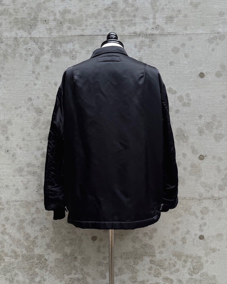 COMME des GARCONS HOMME / 綿ナイロンダブルツイル Tailor JKT / HP-J004-051-1 / BLACK