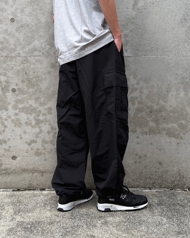 COMME des GARCONS HOMME / 綿ナイロングログラン Easy Cargo Pants / HP-P006-051-1/ BLACK