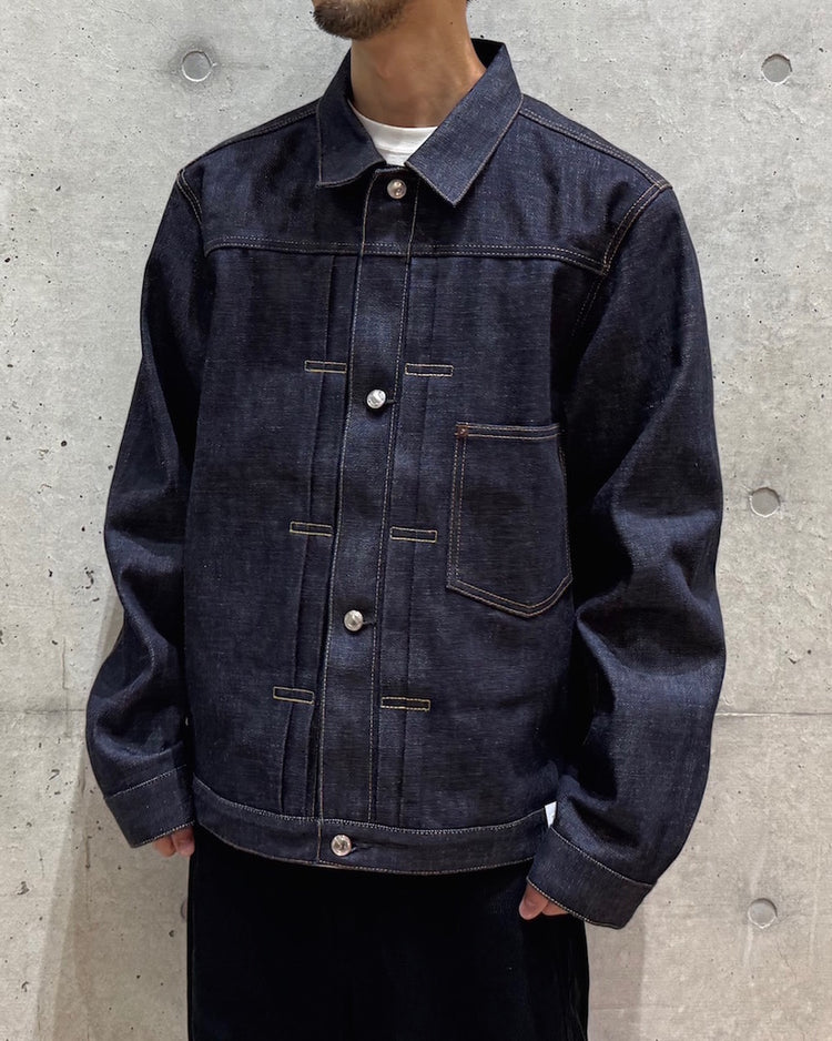 HYKE / DENIM JACKET TYPE 1 REGULAR FIT / ORIGINAL BLUE / 17561