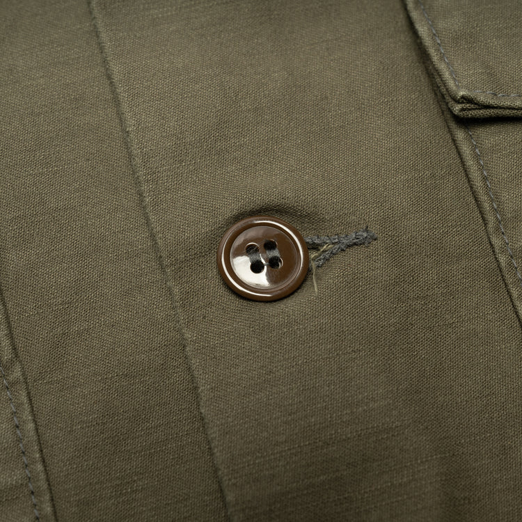 BONCOURA / Utility Shirt Back Satin / OLIVE