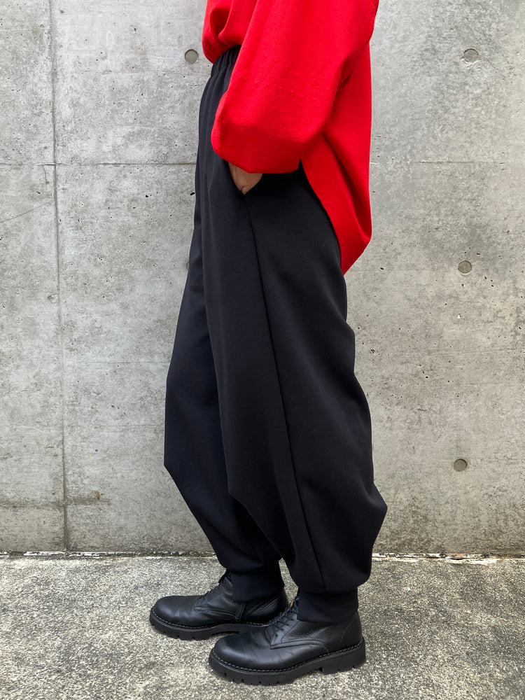 någonstans / cocoon pants / Black / 470IA481-0521