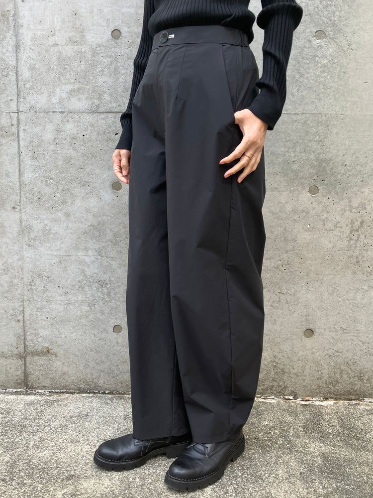 någonstans / cocoon pants / Black / 470IA431-0411