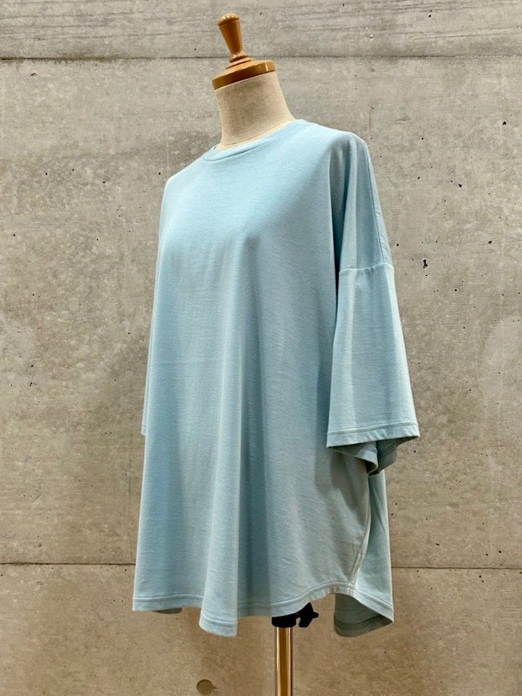någonstans / curve-hem t-shirt / Soda / 470IA480-0481