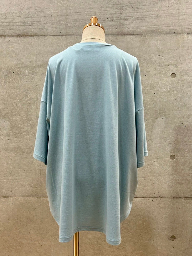 någonstans / curve-hem t-shirt / Soda / 470IA480-0481