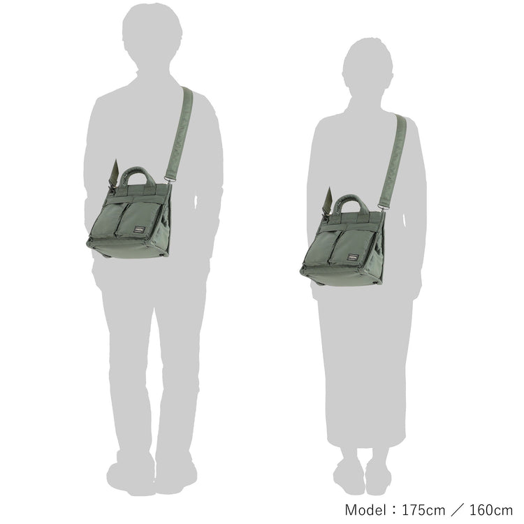 PORTER / TANKER SQUARE TOTE BAG / SAGE GREEN / 622-27844