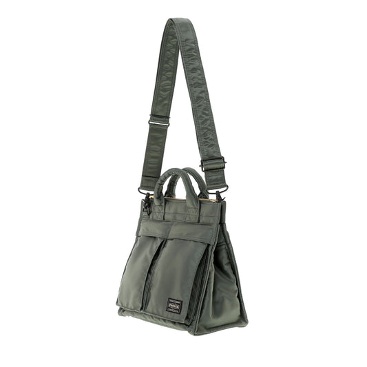 PORTER / TANKER SQUARE TOTE BAG / SAGE GREEN / 622-27844