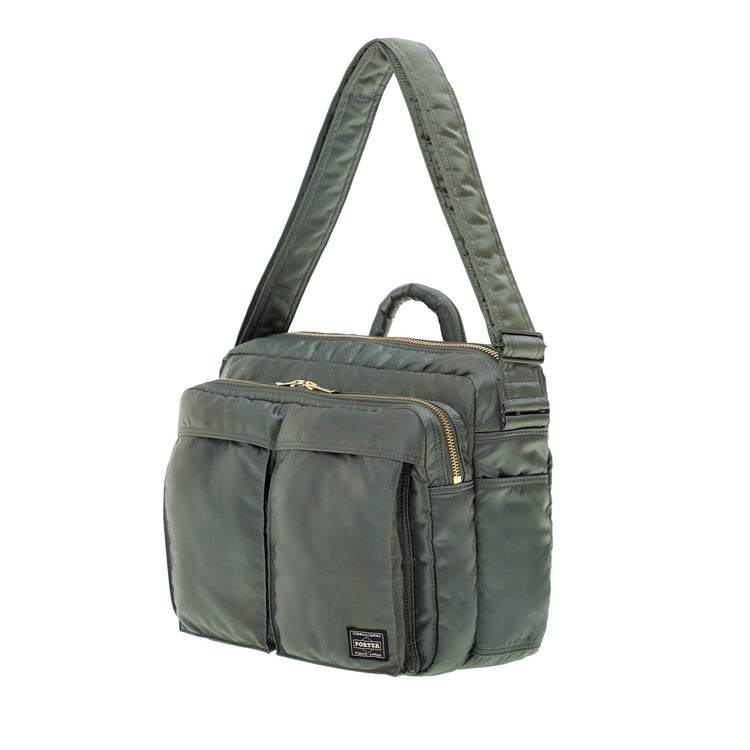 PORTER / TANKER SLING BAG W zip(XL) / 622-15153 / セージグリーン