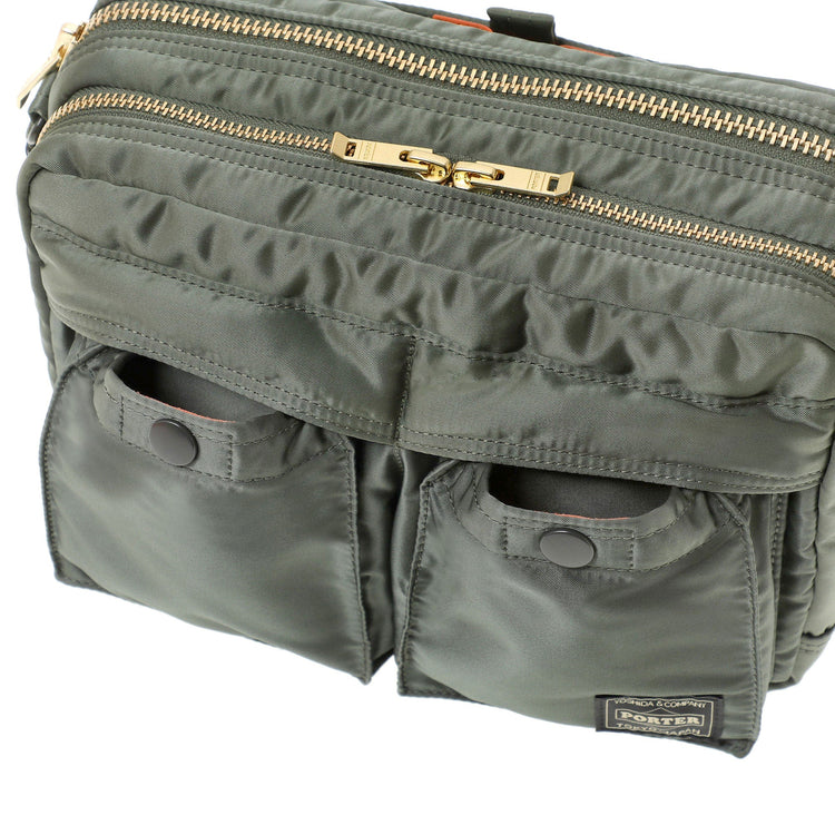 PORTER / TANKER SLING BAG W zip / 622-15154 / セージグリーン
