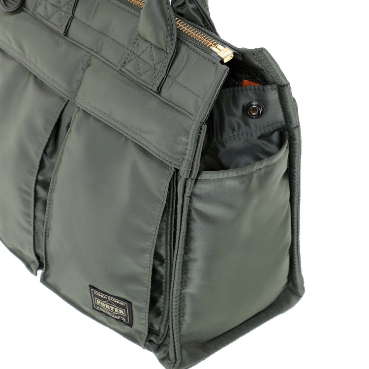 PORTER / TANKER SQUARE TOTE BAG / SAGE GREEN / 622-27844