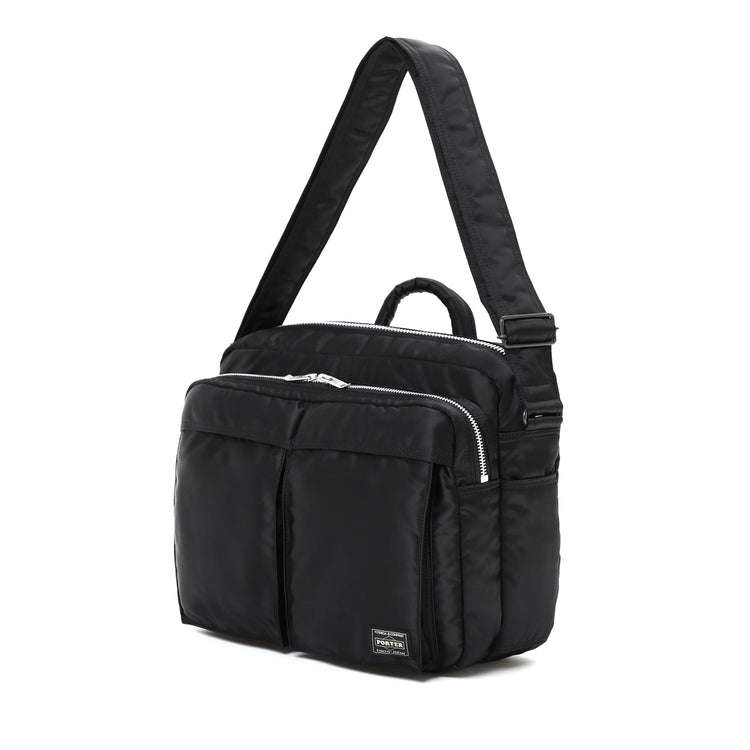 PORTER / TANKER SLING BAG W zip(XL) / 622-15153 / BLACK