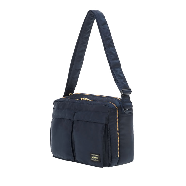 PORTER / TANKER SLING BAG W zip(L)/ 622-08633 / IRON BLUE