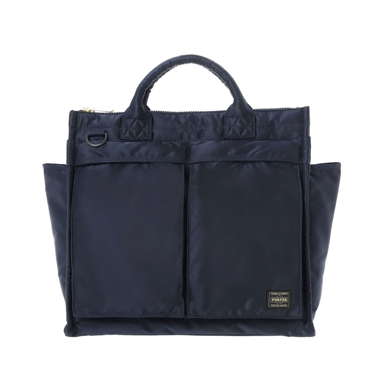 PORTER / TANKER SQUAER TOTE BAG(L)/ 622-27843 / アイアンブルー