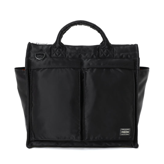 PORTER / TANKER SQUAER TOTE BAG(L)/ 622-27843 / BLACK