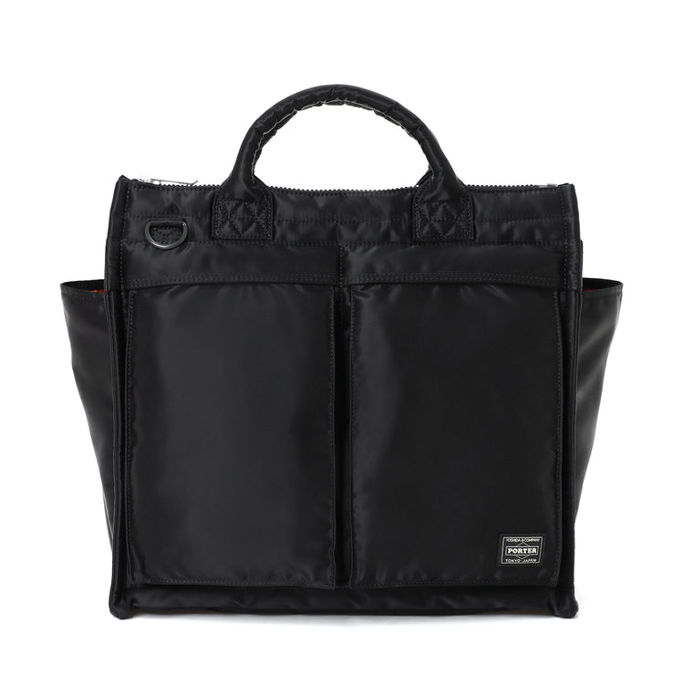 PORTER / TANKER SQUAER TOTE BAG(L)/ 622-27843 / BLACK