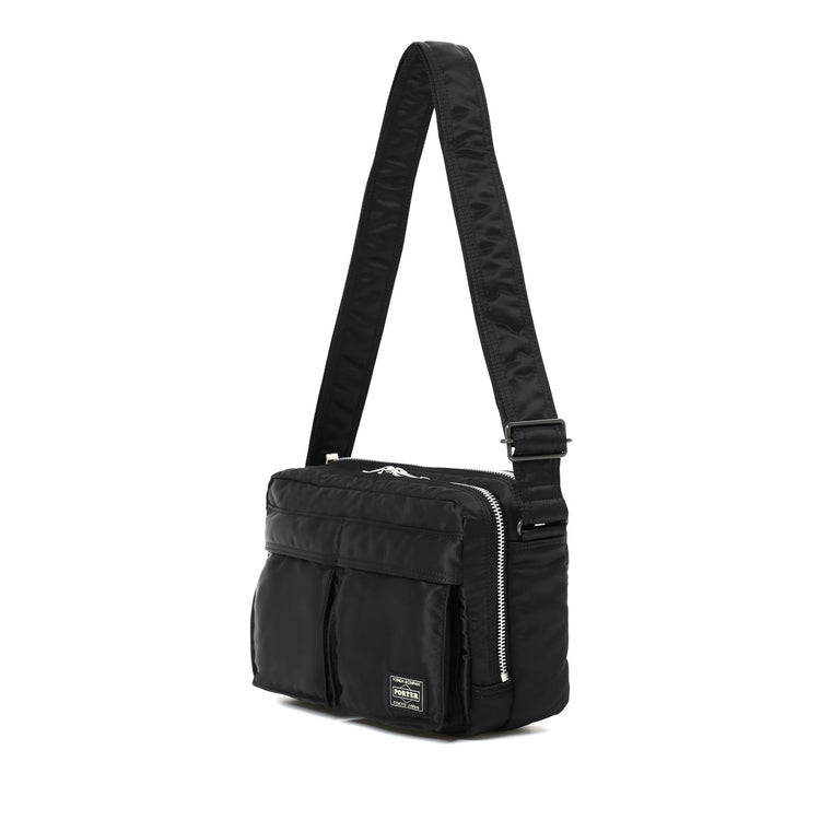 PORTER / TANKER SLING BAG W zip / 622-15154 / BLACK
