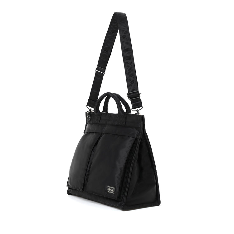 PORTER / TANKER SQUAER TOTE BAG(L)/ 622-27843 / BLACK