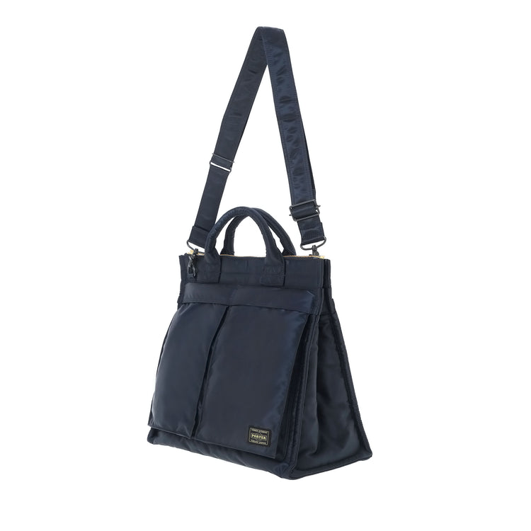 PORTER / TANKER SQUAER TOTE BAG(L)/ 622-27843 / アイアンブルー