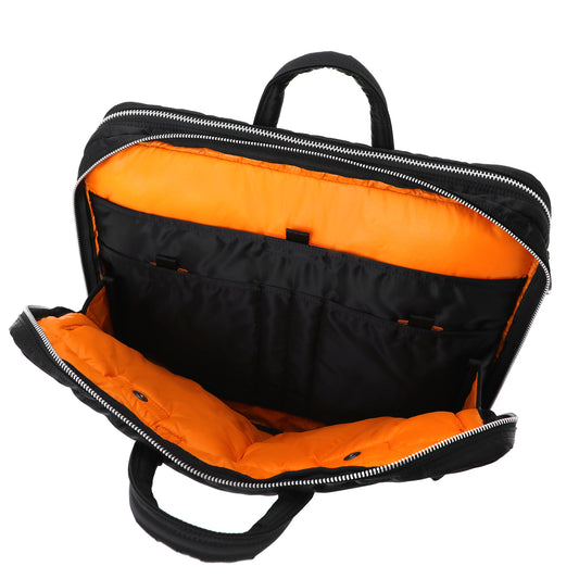PORTER / TANKER 2WAY DOCUMENT BAG W zip / 622-15151 / BLACK