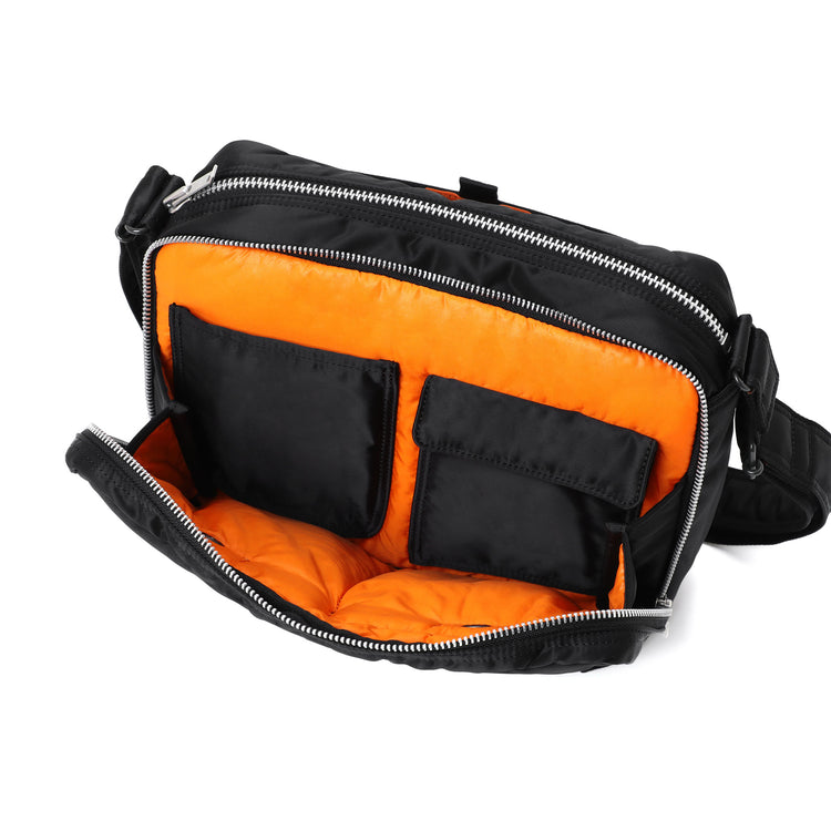 PORTER / TANKER SLING BAG W zip(L)/ 622-08633 / BLACK