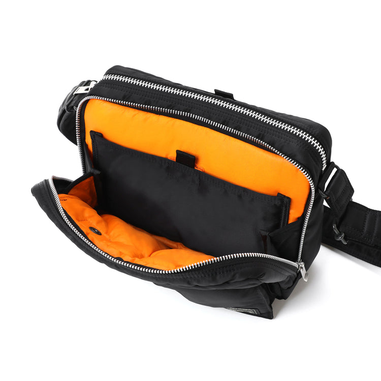 PORTER / TANKER SLING BAG W zip / 622-15154 / BLACK