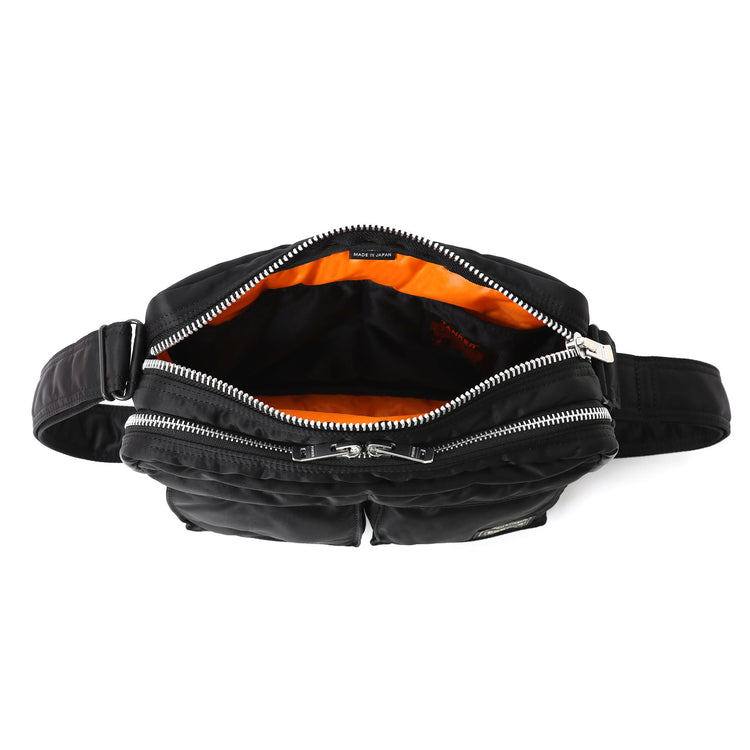 PORTER / TANKER SLING BAG W zip / 622-15154 / BLACK
