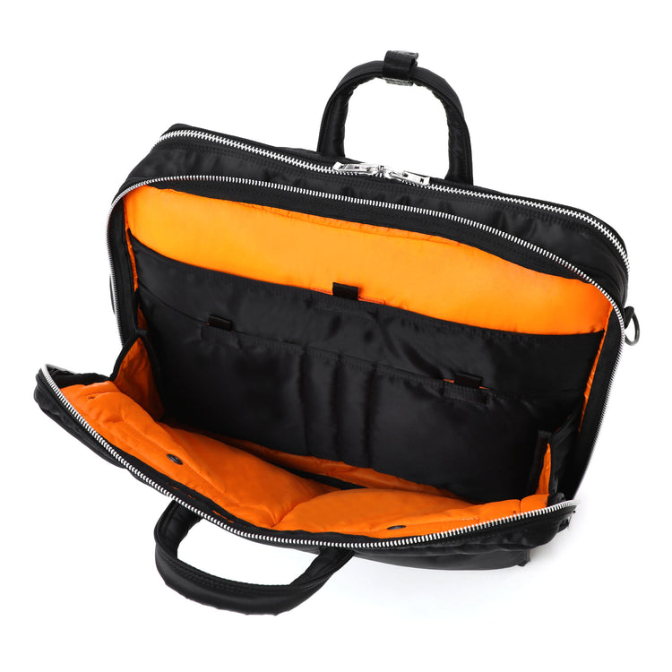 PORTER / TANKER 3WAY DOCUMENT BAG W zip / 622-26107 / BLACK