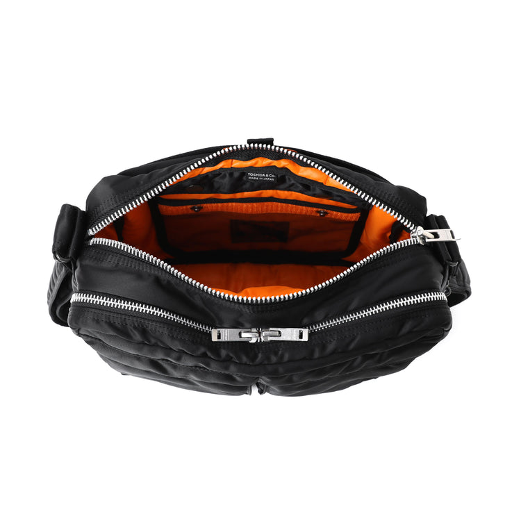 PORTER / TANKER SLING BAG W zip(L)/ 622-08633 / BLACK