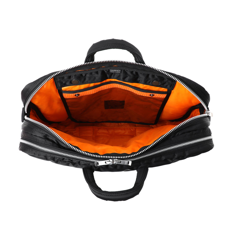 PORTER / TANKER 2WAY DOCUMENT BAG W zip / 622-15151 / BLACK