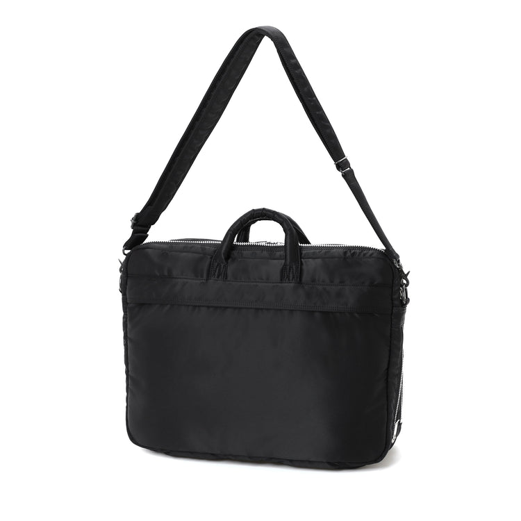 PORTER / TANKER 2WAY DOCUMENT BAG W zip / 622-15151 / BLACK