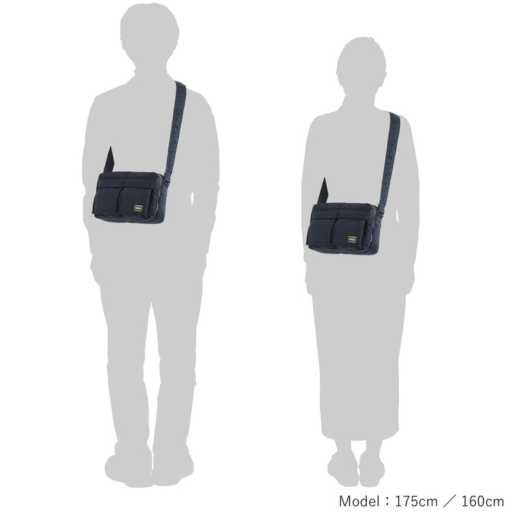 PORTER / TANKER SLING BAG W zip / 622-15154 / アイアンブルー