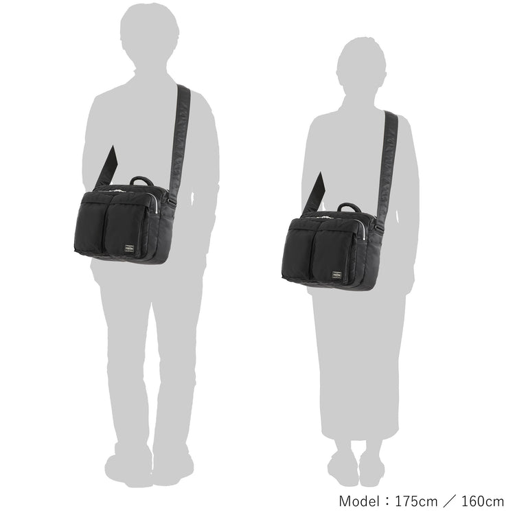 PORTER / TANKER SLING BAG W zip(XL) / 622-15153 / BLACK