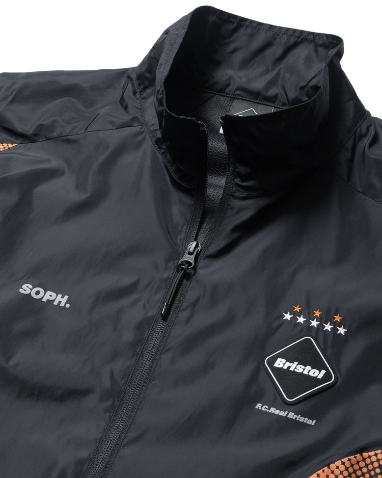 F.C.Real Bristol / STAND COLLAR PRACTICE JACKET / BLACK / FCRB-250009