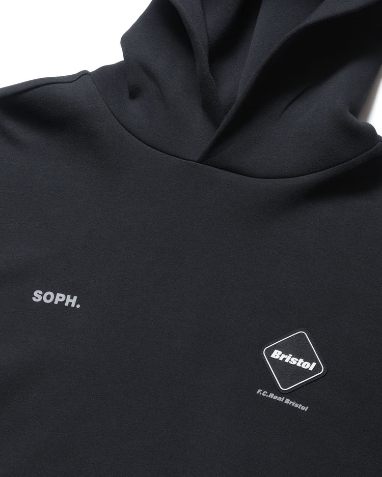 F.C.Real Bristol / TECH SWEAT TEAM BAGGY HOODIE / BLACK / FCRB-250015
