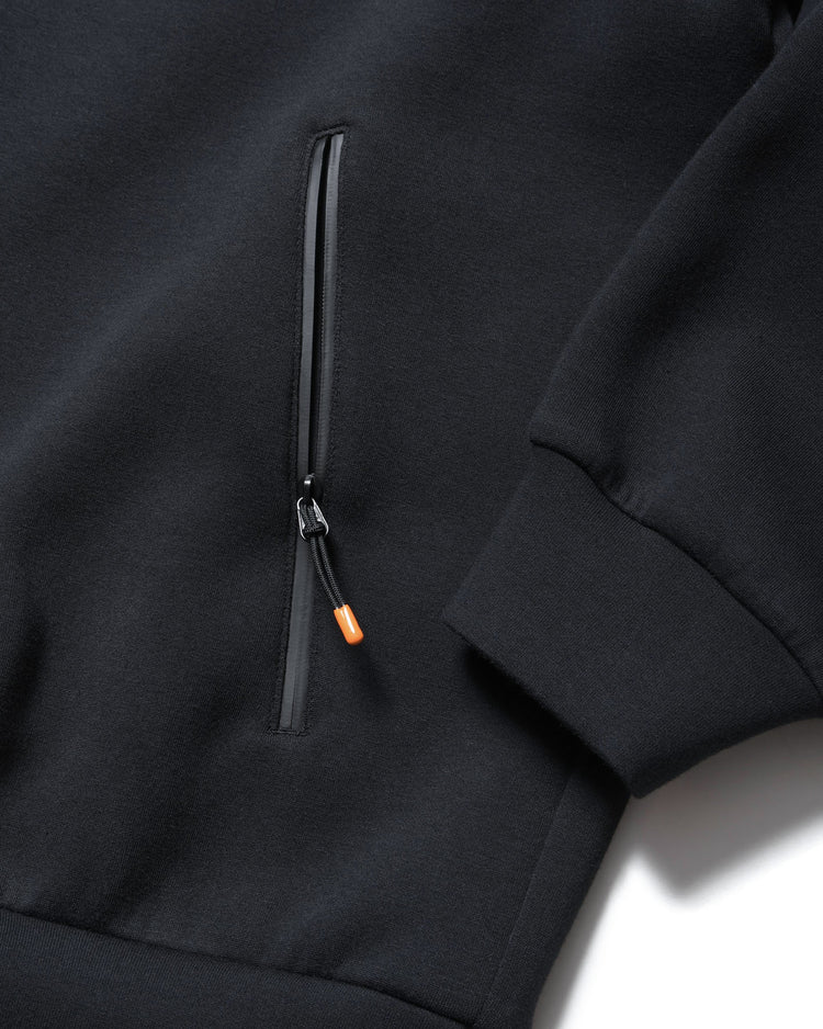 F.C.Real Bristol / TECH SWEAT TEAM BAGGY HOODIE / BLACK / FCRB-250015