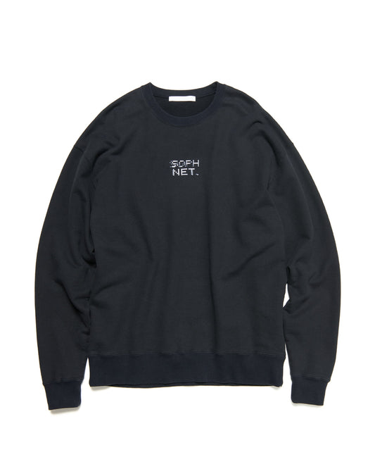 SOPHNET. / SIMON TAYLOR: DOT MASK CREWNECK / BLACK / SOPH-250070