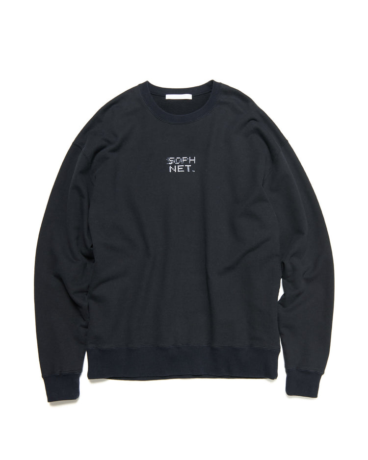 SOPHNET. / SIMON TAYLOR: DOT MASK CREWNECK / BLACK / SOPH-250070