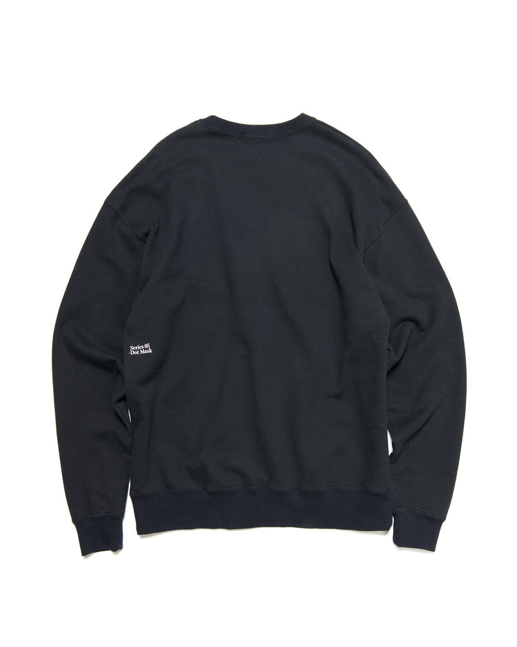 SOPHNET. / SIMON TAYLOR: DOT MASK CREWNECK / BLACK / SOPH-250070