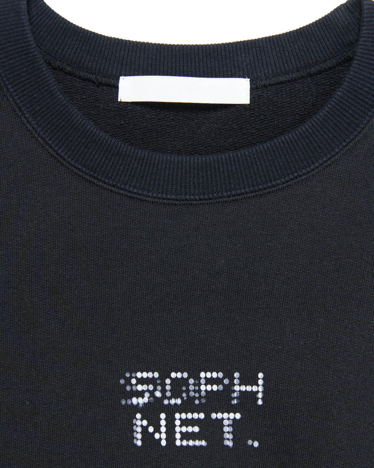 SOPHNET. / SIMON TAYLOR: DOT MASK CREWNECK / BLACK / SOPH-250070