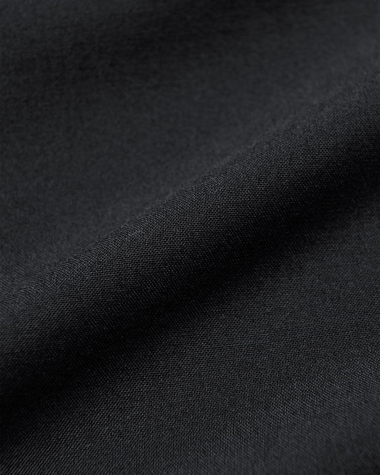 SOPHNET. / HIGH-TWIST POPLIN RELAX-FIT SHIRT / BLACK / SPNT-252035