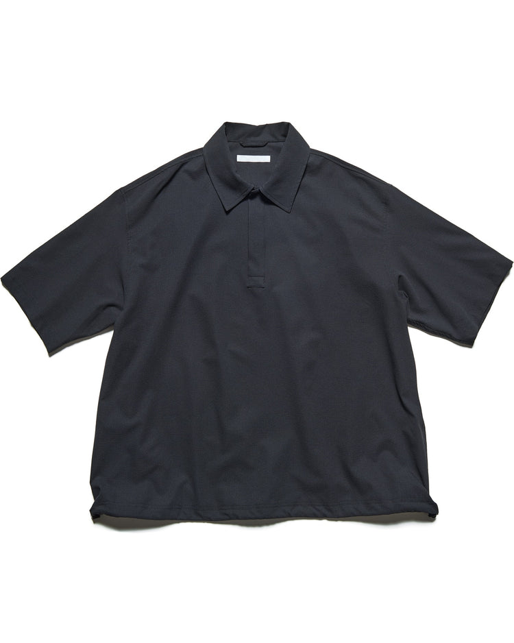 SOPHNET. / 4WAY STRETCH POLO / BLACK / SPNT-260047