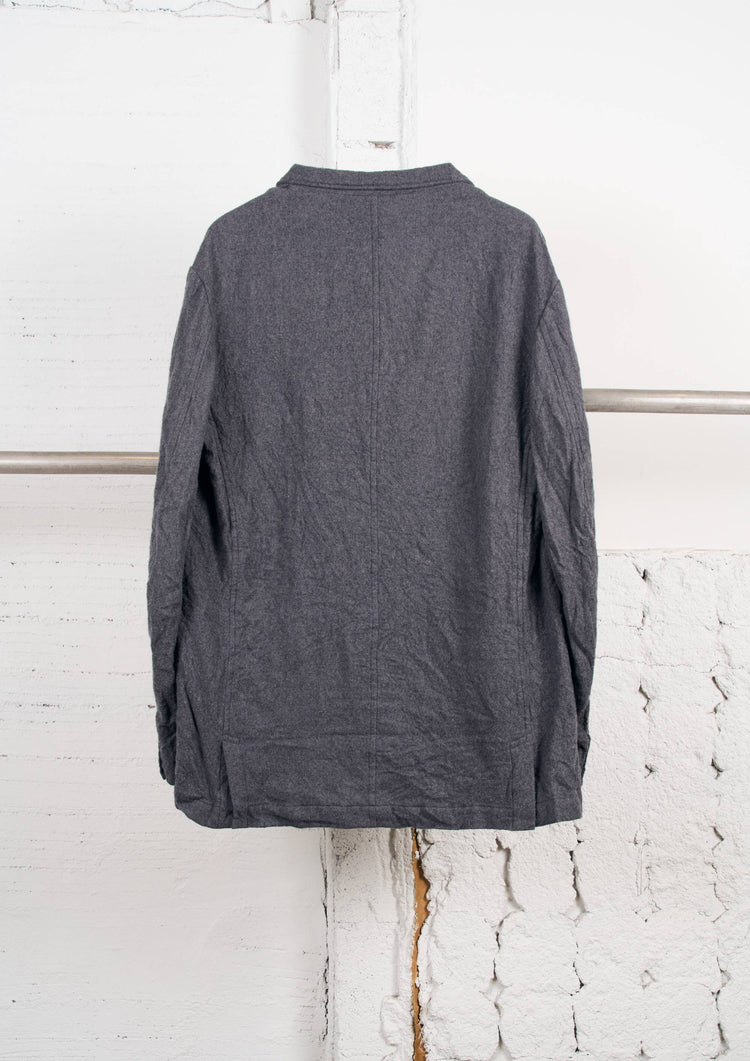 Y's × MASSES_SHRINK 4 BUTTONS JACKET / GRAY