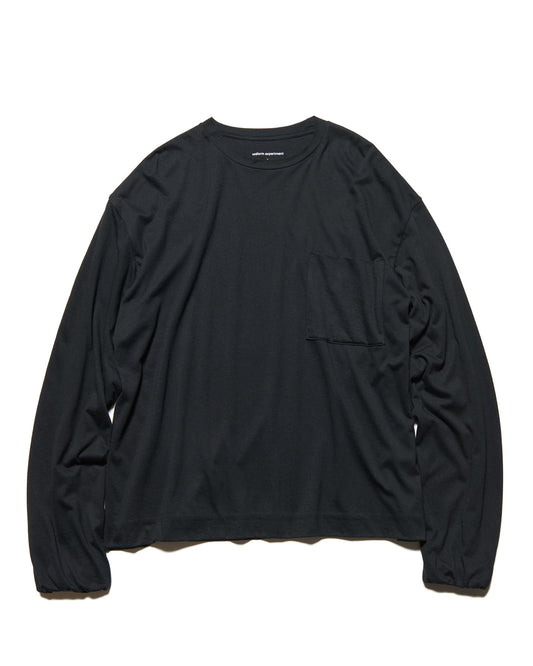uniform experiment / IN-SEWING L/S TEE / BLACK / UE-252008