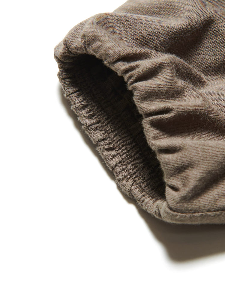 uniform experiment / IN-SEWING L/S TEE / LIGHT BROWN / UE-252008