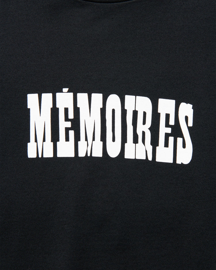uniform experiment / ASGER JORN: MEMOIRES TEE / BLACK / UE-252033