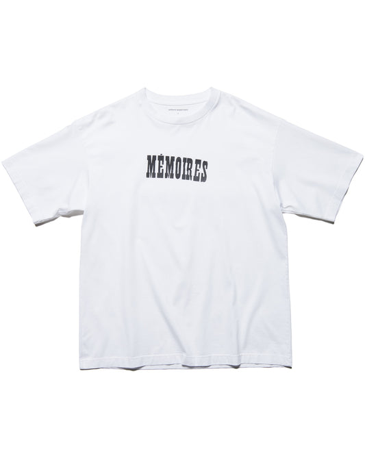 uniform experiment / ASGER JORN: MEMOIRES TEE / WHITE / UE-252033