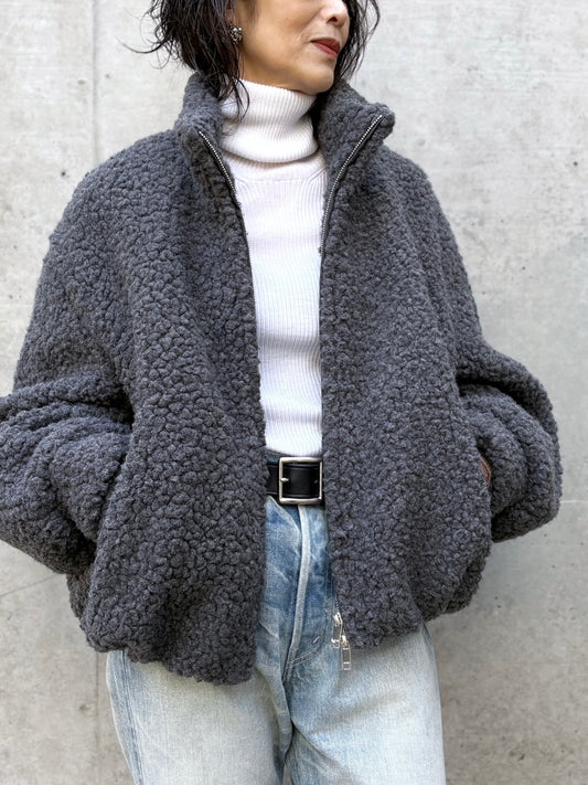 CLANE / BALLOON BOA BLOUSON / GRAY /  19101-0032