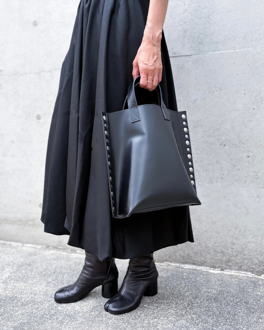 tao / ステアガラス TOTE BAG (M) / BLACK / TR-K204
