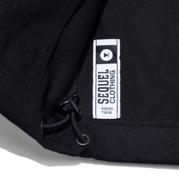 SEQUEL / DRIZZLER JACKET / BLACK / SQ-25SS-JK-06