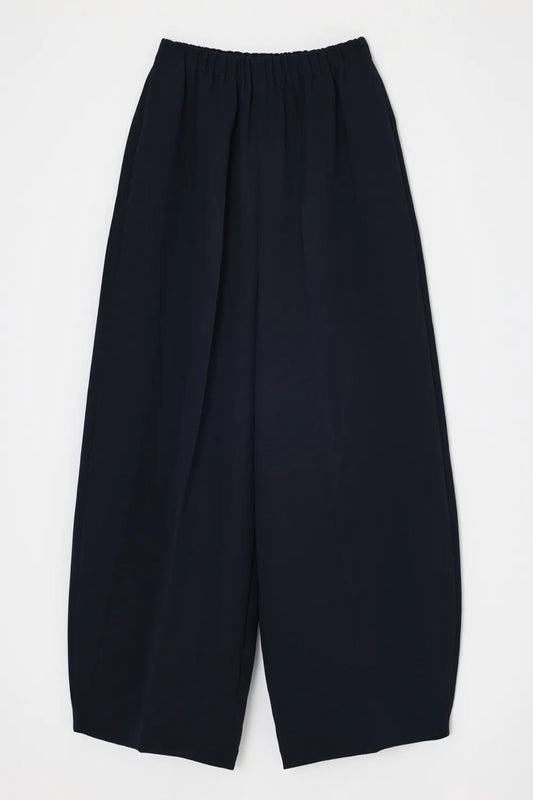ENFÖLD / STRIGHT COCOON PANTS / Black / 300JA131-1641