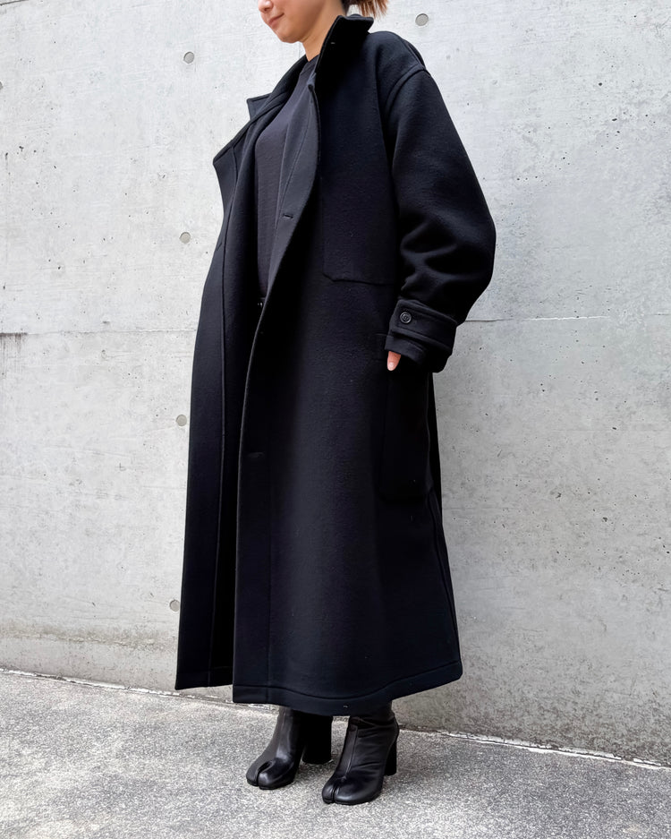 LEMAIRE / ラップコート / BLACK / CO1037 LF1116